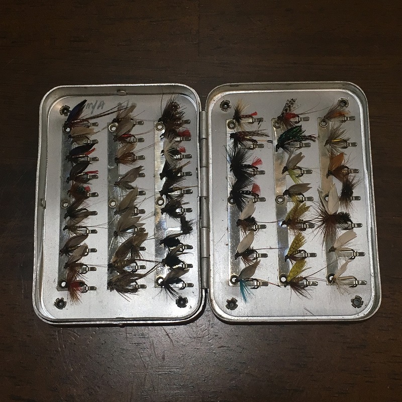 WHEATLEY] OLD WET FLY BOX (フライ付) Y2 | 北海道フィッシングガイド