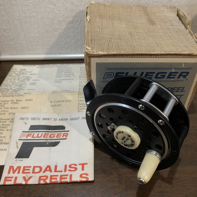 フルーガー メダリスト1498 MADE IN USA ビンテージ Pflueger medalist